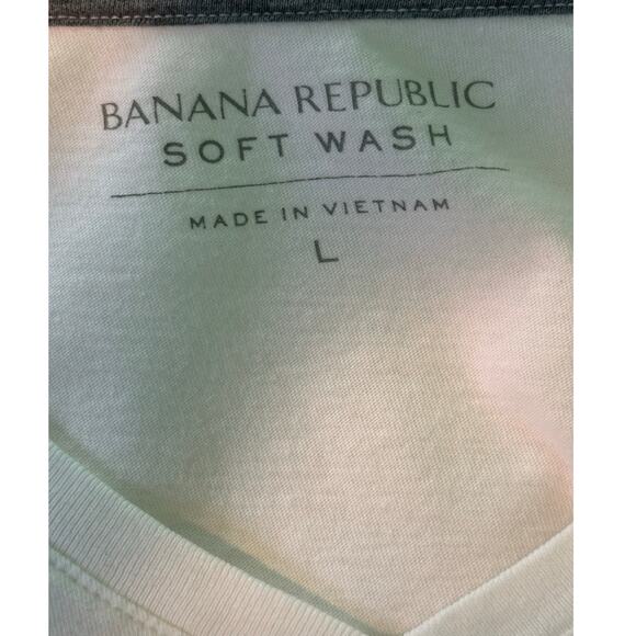 Banana Republic Soft Wash white short sleeves t shirt size large - Picture 3 of 6